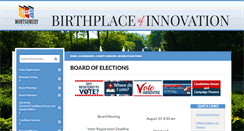 Desktop Screenshot of mcboe.org